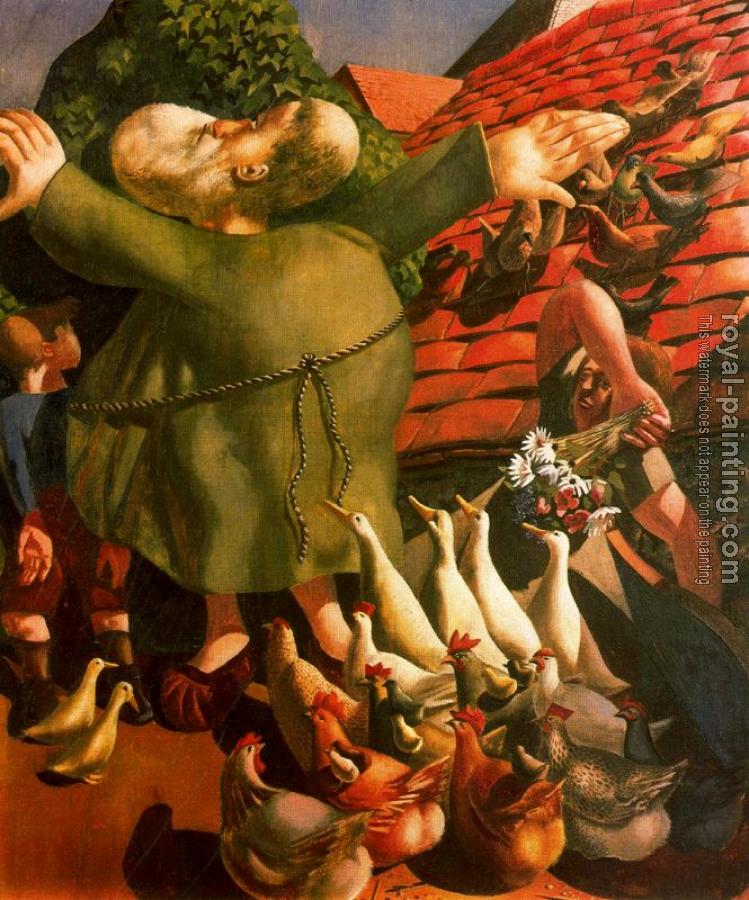 Stanley Spencer : Saint Francis and the Birds